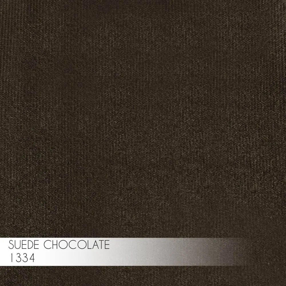 Kit 2 Puff Decorativo Base Gold Elsa Suede Marrom G41 - Gran Belo