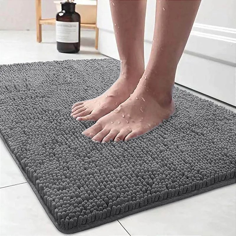Tapete Para Banheiro Antiderrapante Super Absorvente 63x40