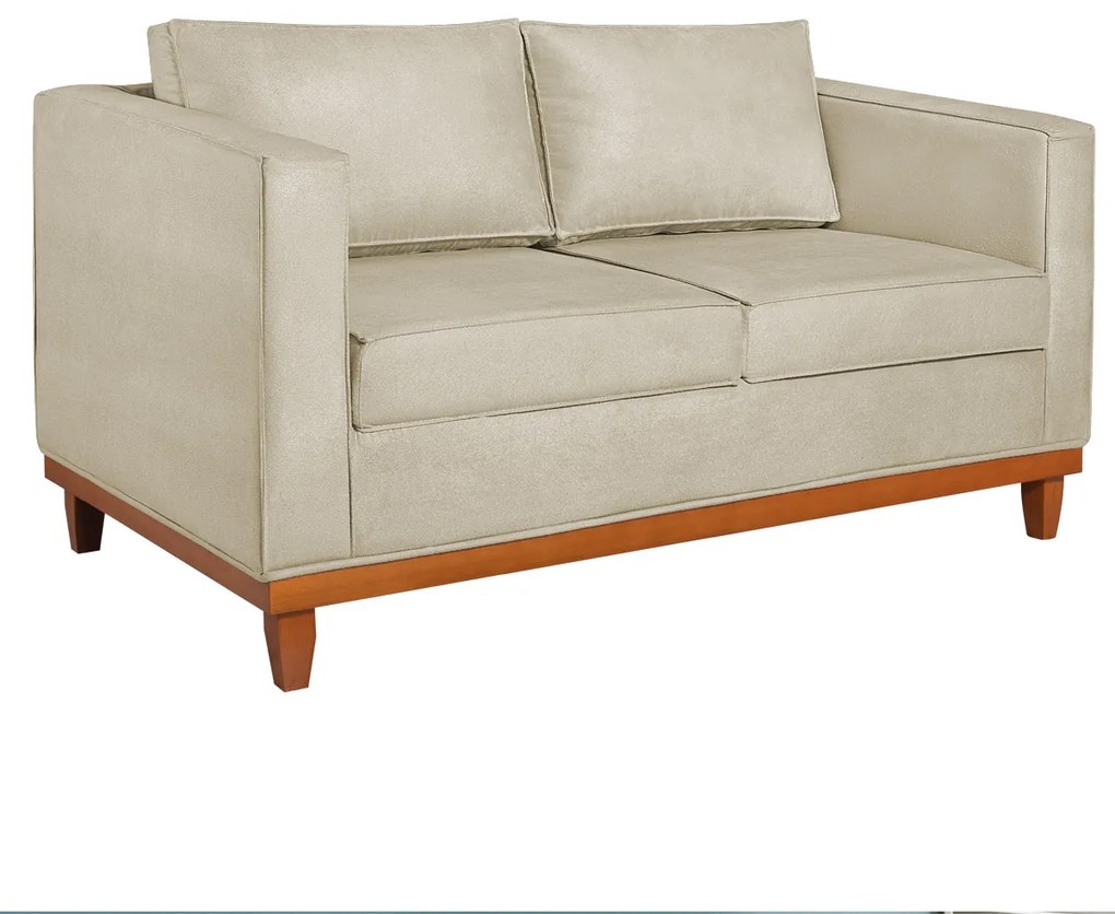 Sofá 3 Lugares Europa 180 cm Estilo Conforto e Elegância Suede - ADJ Decor