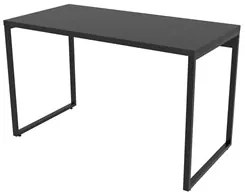 Mesa de Escritório Office 120cm Estilo Industrial Prisma Preto C08 Oni