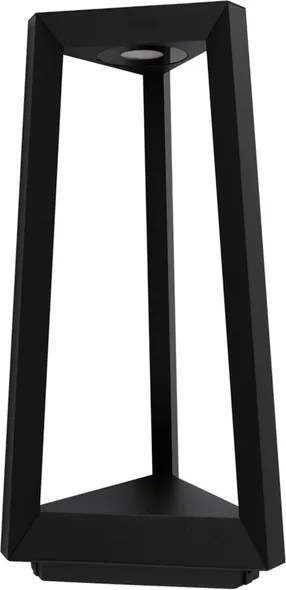 Balizador Led Aluminio 12W 3000K Ip65 37X16cm Lume - PRETO