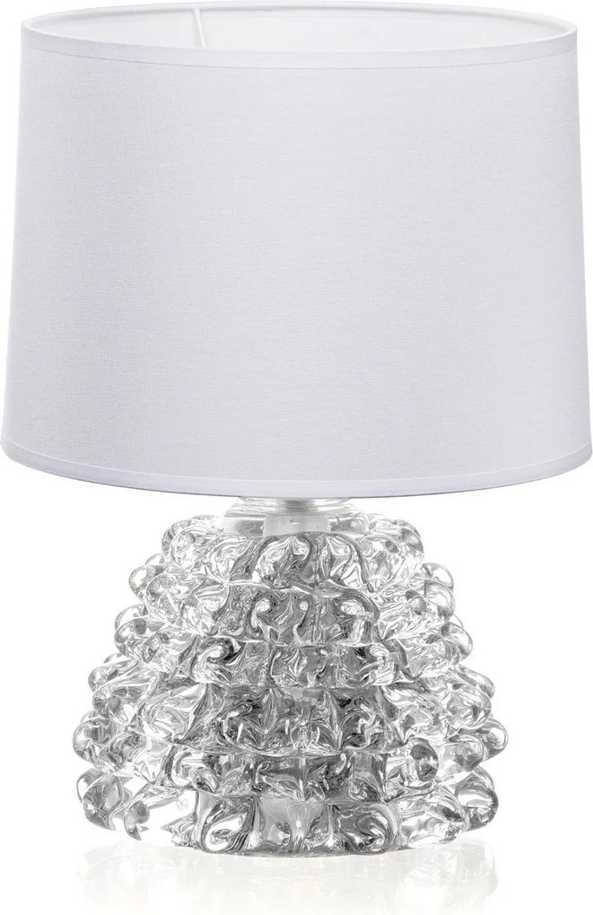 Abajur de Murano Sottile Riccio P - Cristal Transparente Cristal Transparente