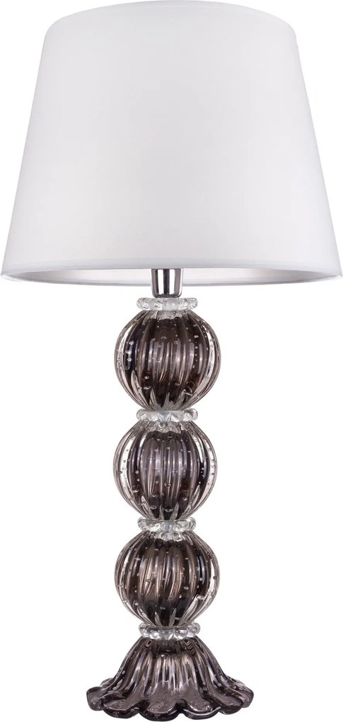 Abajur Murano Versailles - Cinza Ônix  Ônix