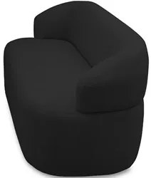 Sofá 2 Lugares Living Orgânico Sala de Estar 140cm Conka F05 Veludo Pr