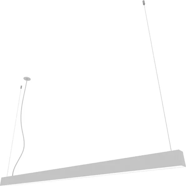 Pendente Led Aluminio 35,6W 4000K New Fit40 - BRANCO