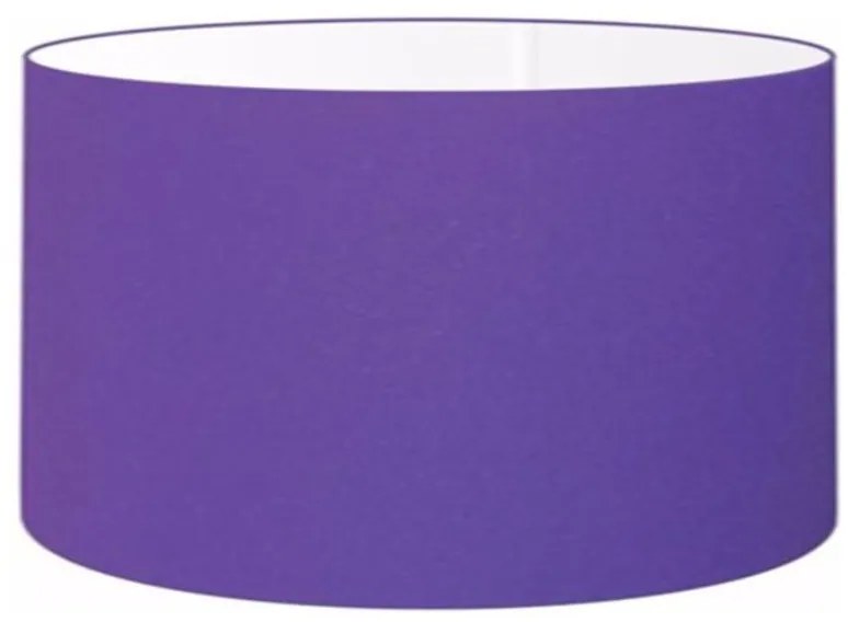 Cúpula abajur cilíndrica cp-8025 Ø50x30cm roxo