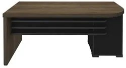 Mesa para Escritório 4 Gavetas Lado Esquerdo 180cm Tamburato Executiva