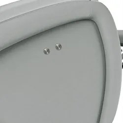 Poltrona do Papai Reclinável Kalie Power Touch USB FH9 PU Cinza - Mpoz