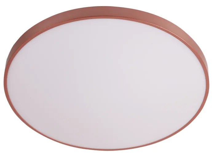 Plafon Órbita Ø27X2Cm Led 24W 3000K Bivolt Acrílico E Policarbonato Ro...