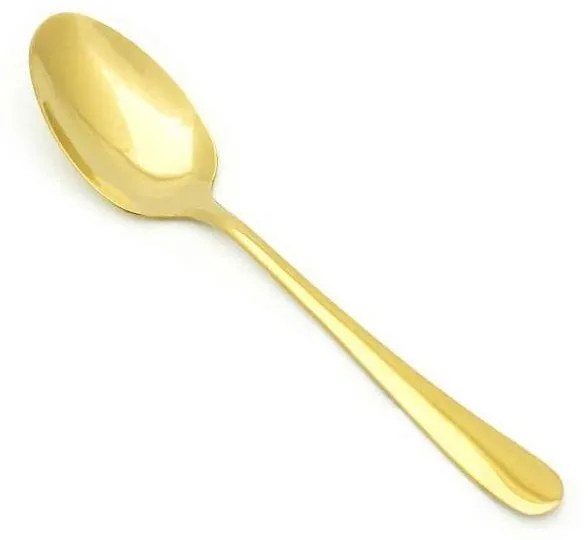 Kit 4 unidades - Colher De Mesa Valentina - Dourada