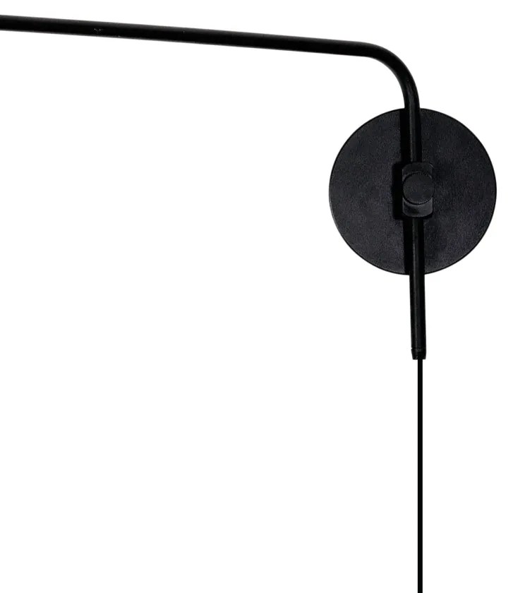 Arandela Zen 40X99,2X43,3Cm 1Xg9 Braço Haste E Cúpula Alumínio E Globo... (BT - Branco Texturizado)