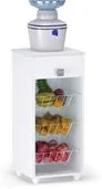 Kit 2 Balcões Fruteira 1 Gaveta Monalisa Branco - AJL Móveis