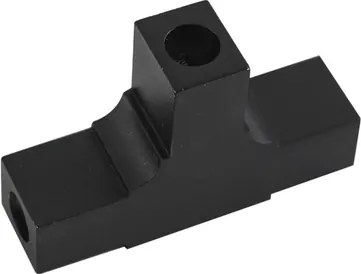 Juncao T Aluminio Para Sistema De Sobrepor Fit15 - PRETO