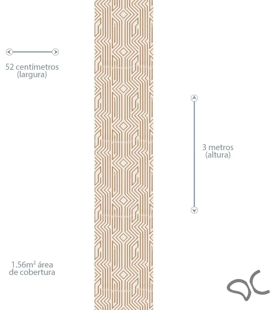 Papel de Parede Adesivo Fashion