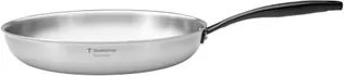 Frigideira Tramontina Grano Black Aço Inox 20 cm 1,2 L Fundo Triplo Indução