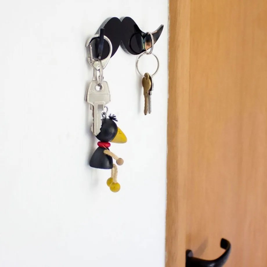 Porta Chaves Bigode - Conjunto com 3 Peças