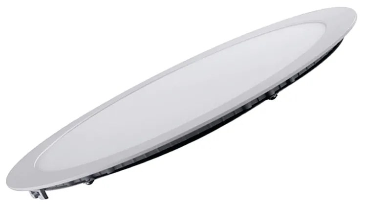 Luminária De Embutir Redondo 12W 6500K Led Bivolt Ø16,8X2,5Cm Downligh... (Branco)