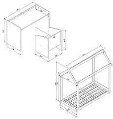 Quarto Infantil Montessoriano Completo Meu Fofinho A05 Branco - Mpozen