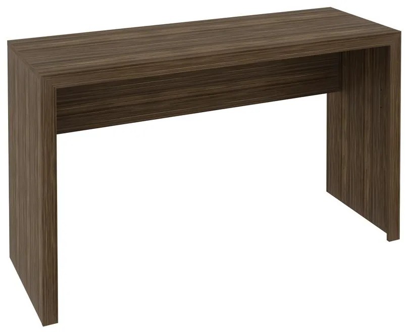 Mesa 127x46cm Escrivaninha Escritório Home Office Nogal