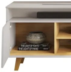 Rack Bancada de TV 60 Pol 150cm Elaine D04 Cedro/Bali - Mpozenato