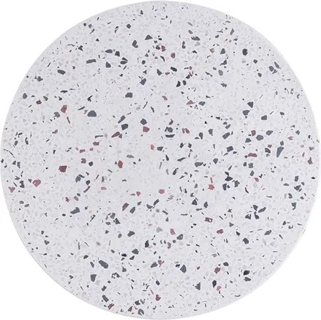 Arandela Led Granilite 12w 3000k Ø30cm Terrazzo - BRANCO