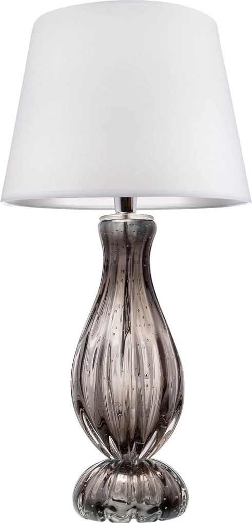 Abajur Murano Giordano - Cinza Ônix  Ônix