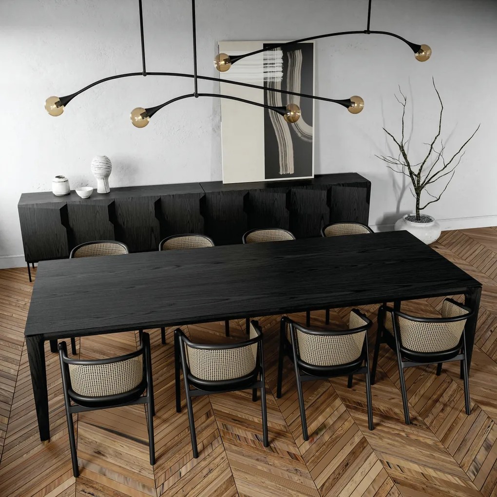 Pendente Jazz Haste Horizontal 25Cm Fixa 11X144X43Cm Globo 10Cm 2Xg9 -... (CB-M - Cobre Metálico, Ambar)