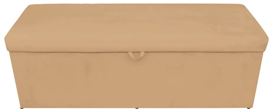 Kit Calçadeira e Painel Clean 90 cm Suede D'Rossi - Caramelo Sisal