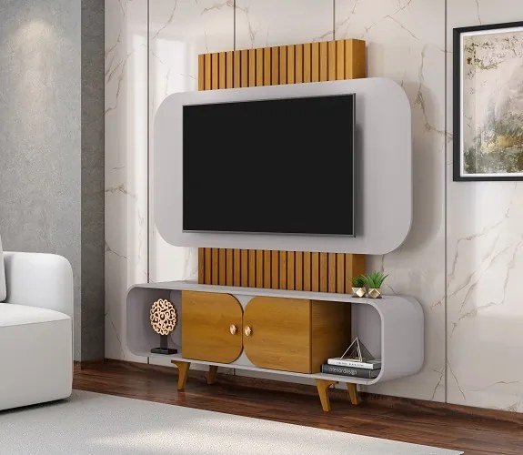 Home Embaú Off White/Naturalle– Bechara Móveis