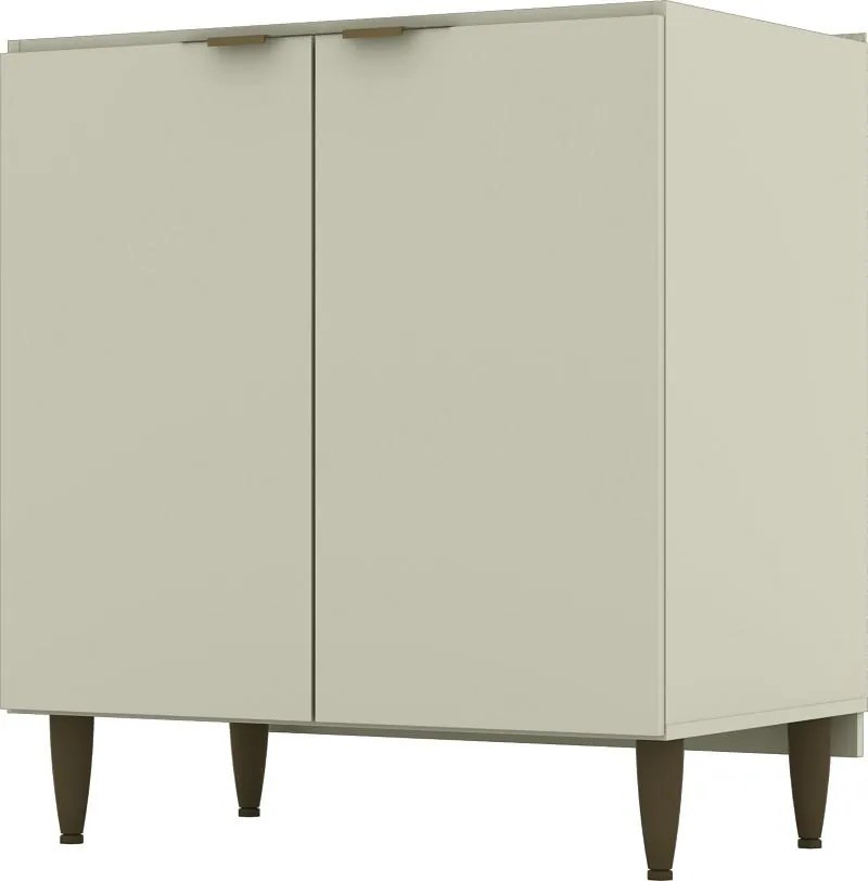 Balcão 2 portas Gabinete para Cozinha 80cm MDF