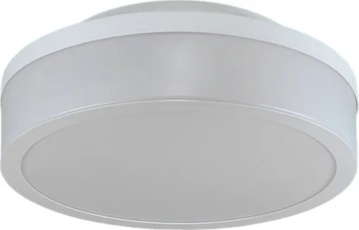 Plafon Sobrepor Aluminio Santorini - BRANCO