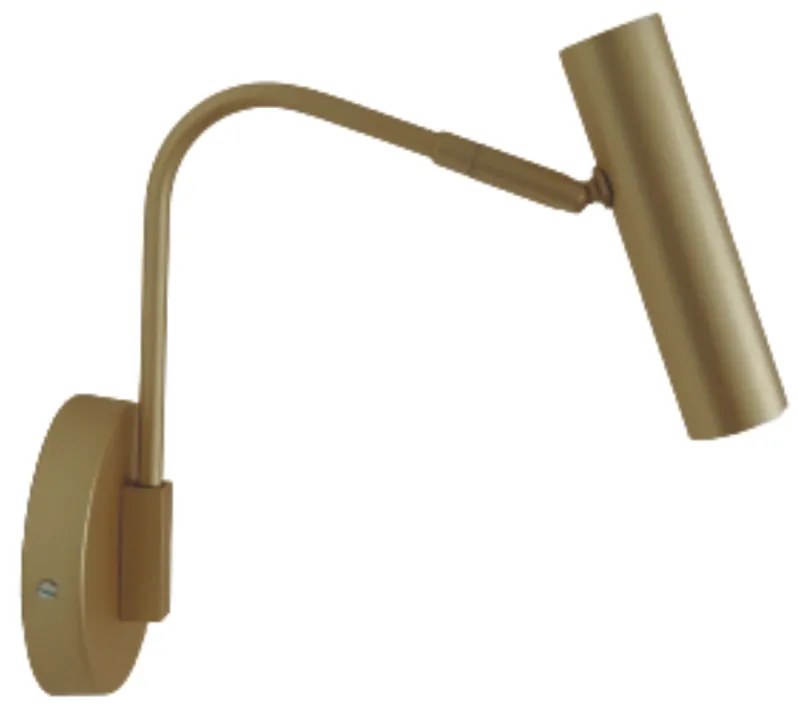 Arandela Tubo Braço Articulado 01Xmr11 - Qimporta Ar2319 (FENDI FOSCO)