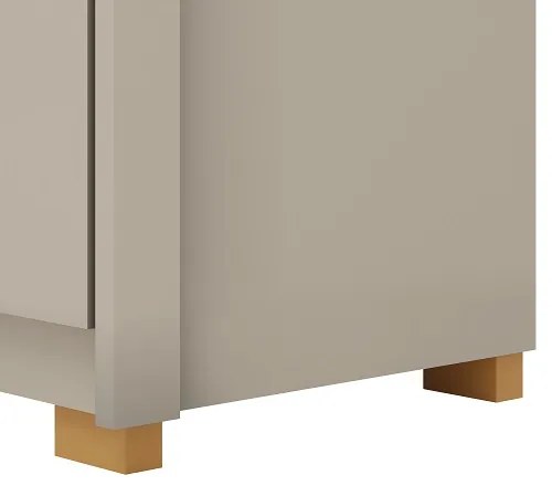 Guarda Roupa Com Espelho Dubai Majestic 6 Portas e 3 Gavetas Fendi - Vila Rica Móveis