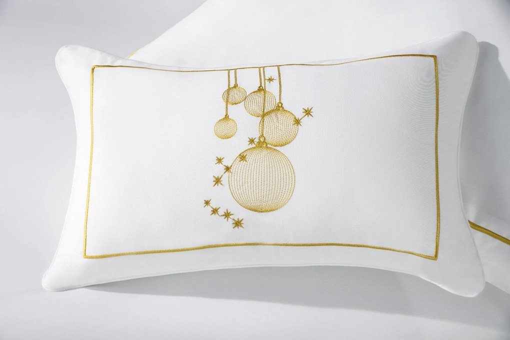 Almofada c/ Enchimento Trussardi Cetim 300 Fios Lume  30 x 50 cm