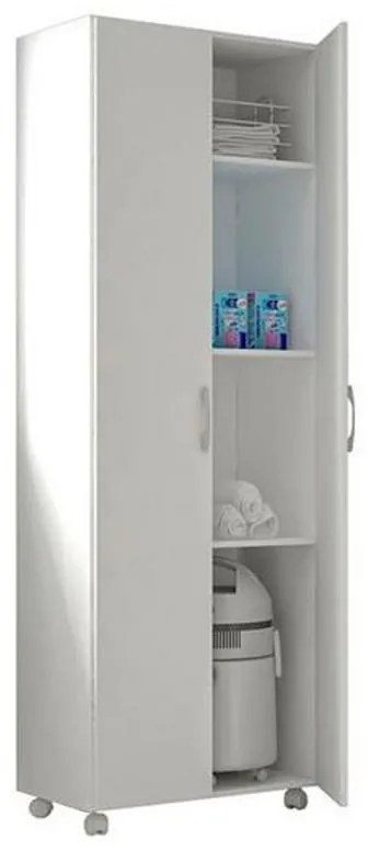 Armário 2 Portas área de Serviço Lavanderia BS 01 - Branco