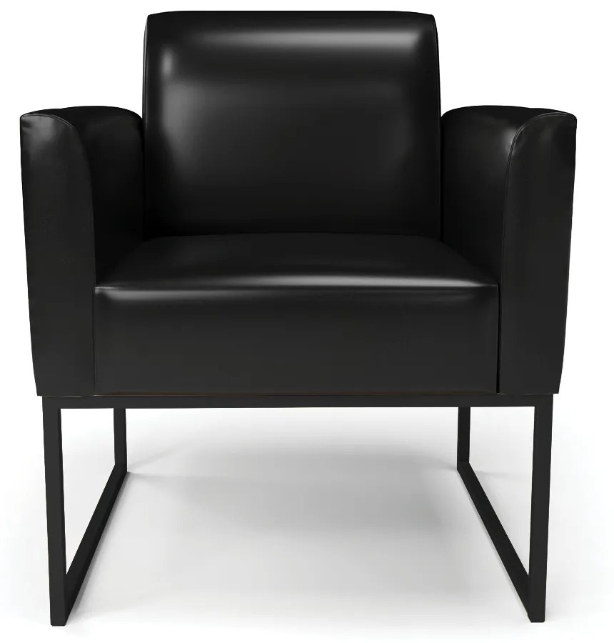 Poltrona Base Industrial Preto Marisa Corano D03 - D'Rossi  - Preto