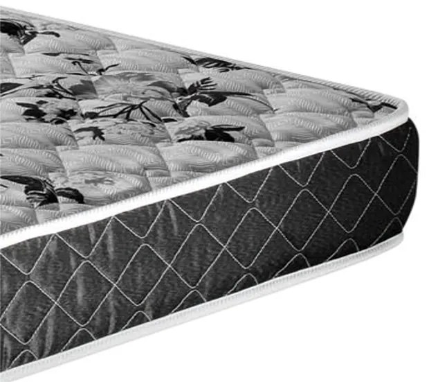 Colchão Solteiro D20 Pérola 188X78X14Cm Orthovida Com Selo Inmetro