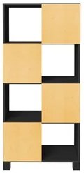 Conjunto Escritório Home Office 4 Peças Side A06 Preto - Mpozenato
