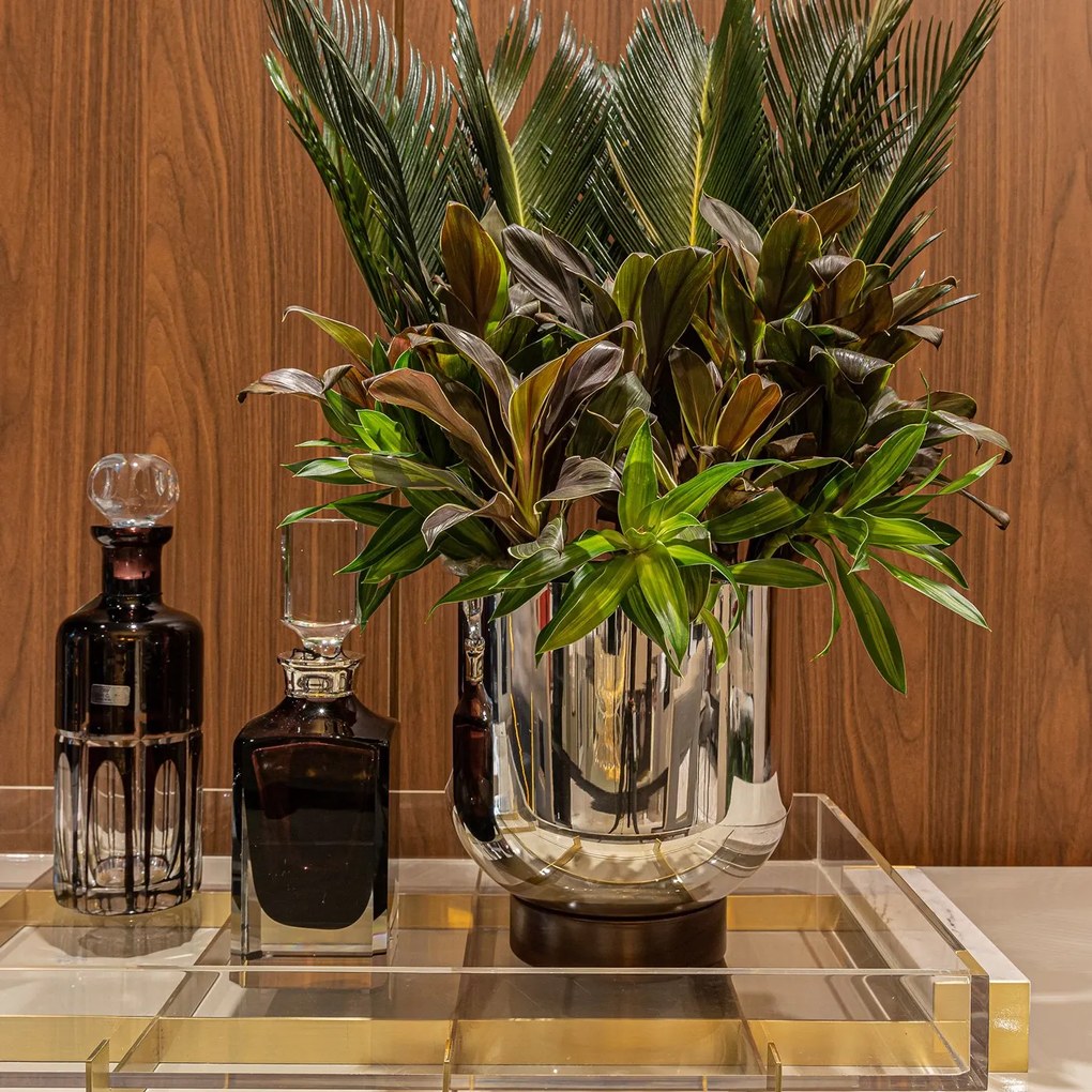 Bowl Volupté Grande Prata C/ - Madeira  Madeira