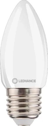 Lampada Led Vela Fosca Filamento E27 2,5W 250Lm - LED BRANCO QUENTE (2700K)