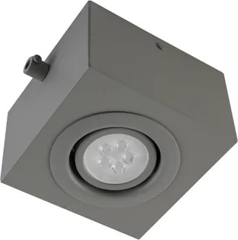 Plafon Sobrepor Alumínio 11cm Com Uma Prensa - CONCRETO