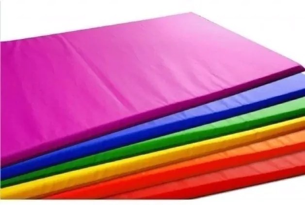 Kit 20 Colchonetes Academia Abdominal 100 X 60 X 3Cm Napa (Azul)