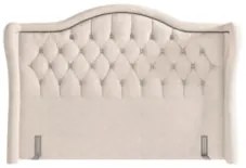 Cabeceira Cama Box Casal Queen 160cm Antibes Z37 Linho Cru - Mpozenato