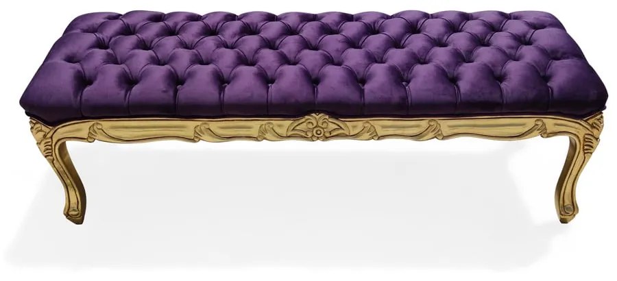 Puff Recamier Luís XV Design de Luxo Peça Artesanal