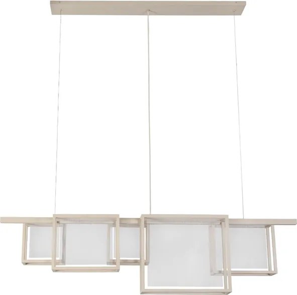 Pendente Led Aluminio Macadamia 20,3W 2030Lm 3000K Almenara