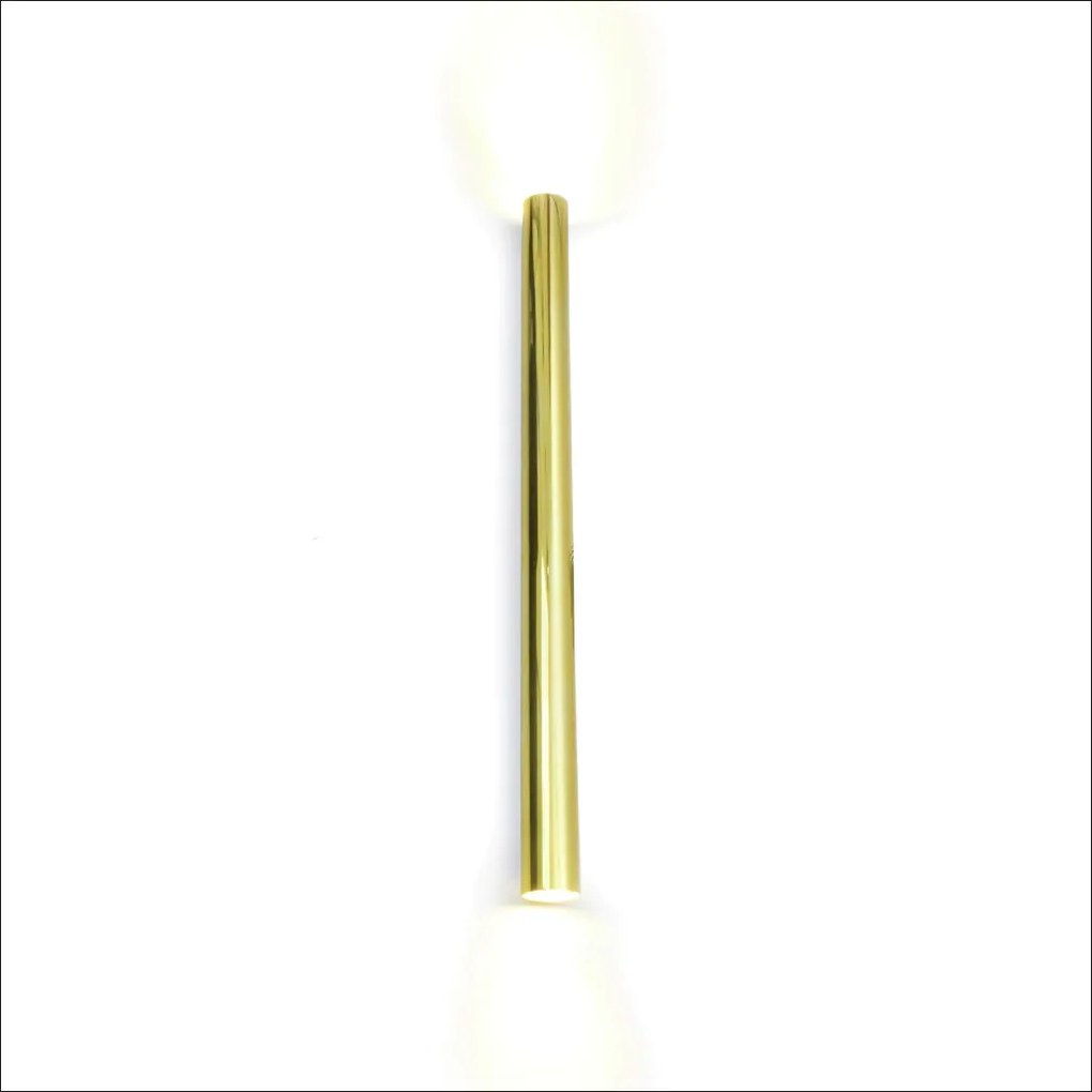 Arandela Linder Tubo Cilíndrico 04X4,5X60Cm 02Xmr11 Metal Alumínio - O... (PRETO)