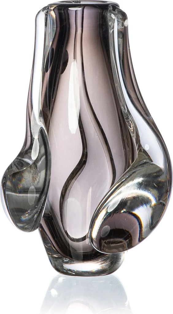 Vaso de Murano Columbus M  Quartzo Fume