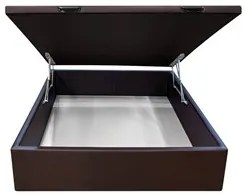 Base Box Baú para Cama Casal 138x188cm Liz S05 Sintético Marrom - Mpoz