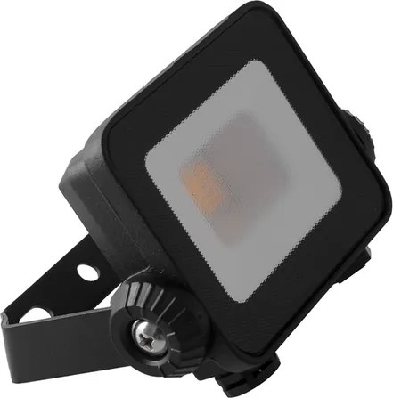Projetor Led Preto 10W 3000K Ip65 100 Floodlight Compact