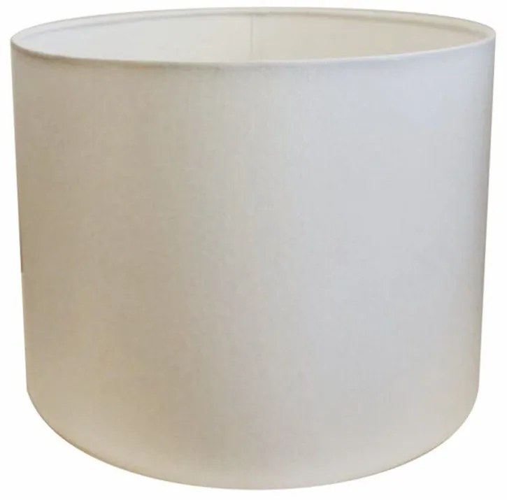 Cúpula abajur cilíndrica cp-8021 Ø45x25cm branco